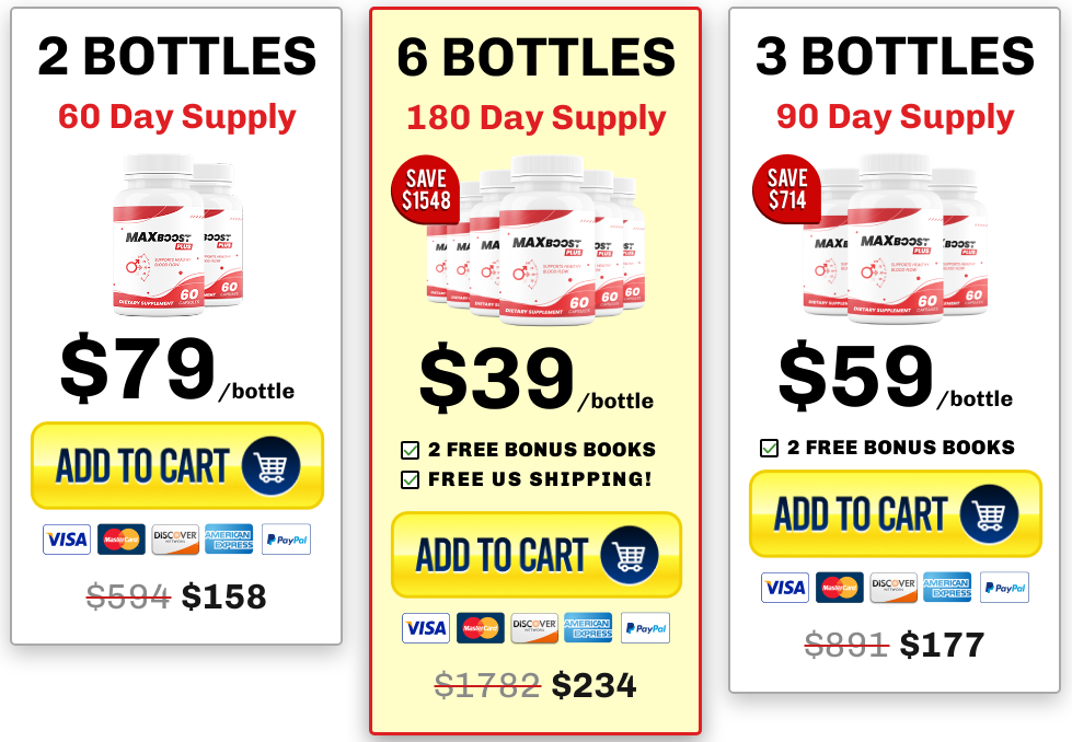 Special offer on MaxBoost natural energy booster – get your bottle today and save up to 94% officially